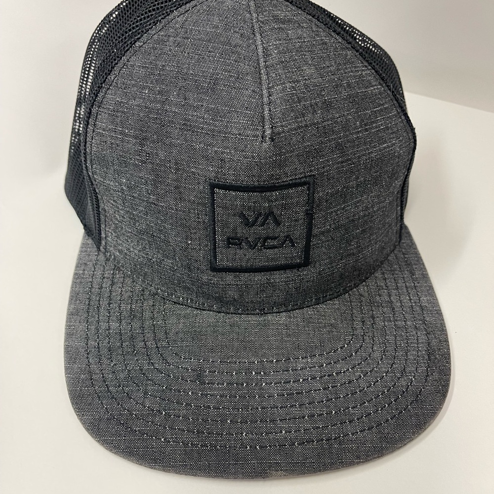 RVCA Charcoal Mesh Back Cap